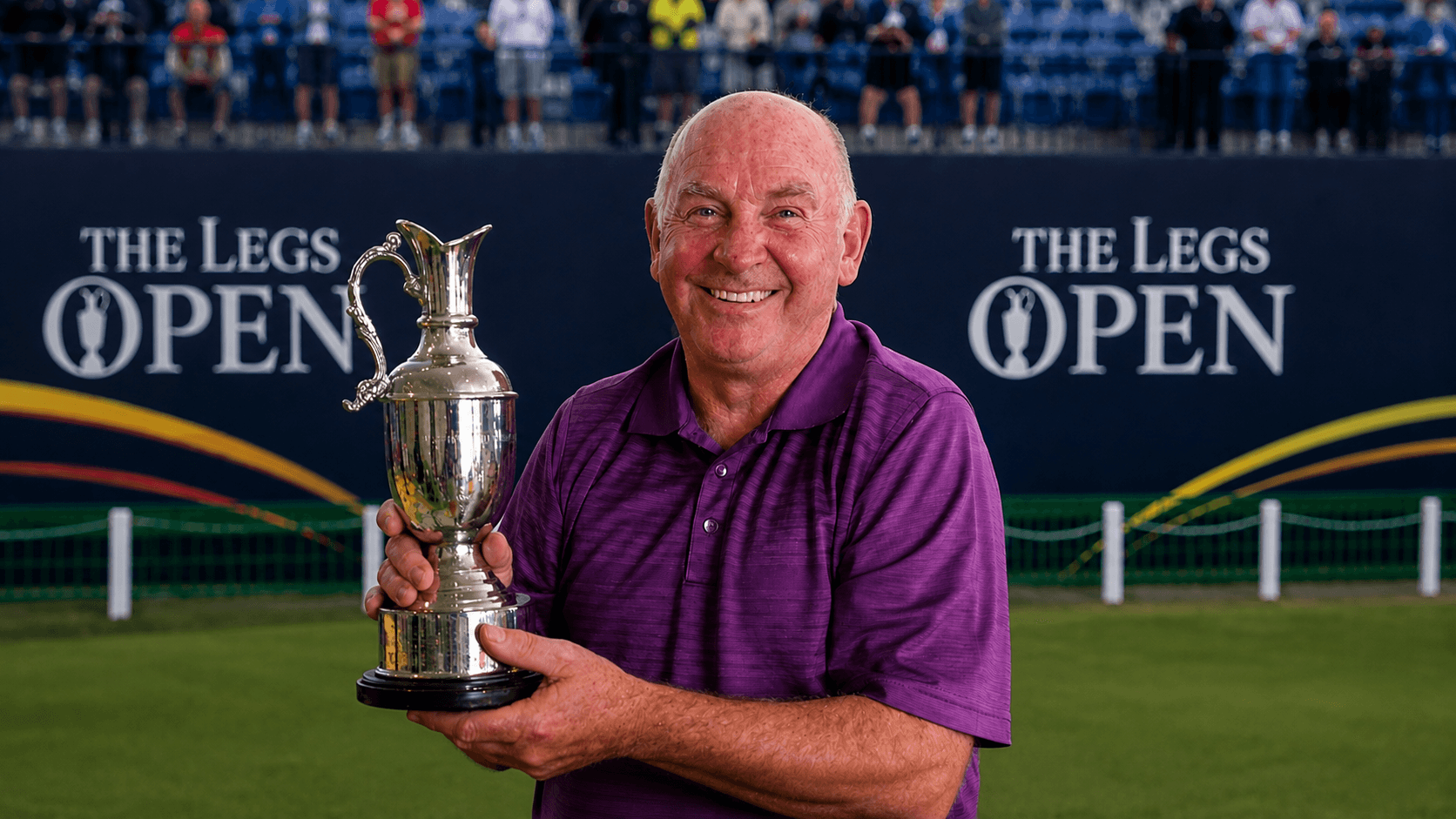 John Pow Lifts The Claret Jug
